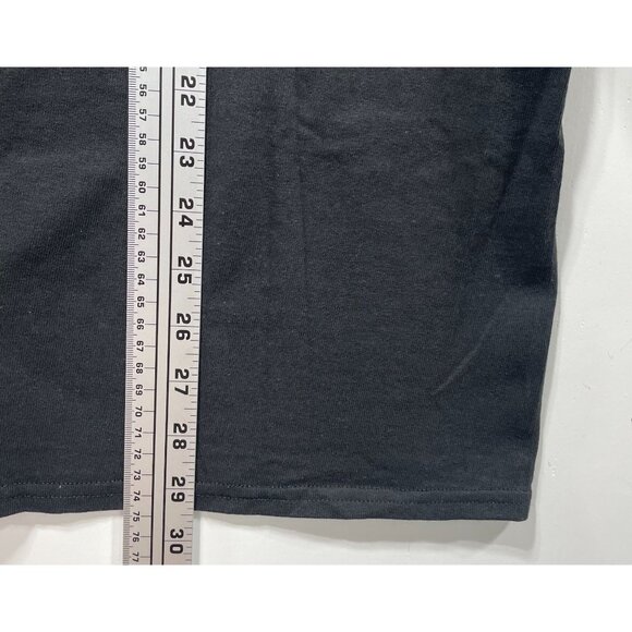 Delta Pro Weight - Men's Adults Short Sleeves T-Shirt - Graphic Tee - Black - L - Picture 5 of 11